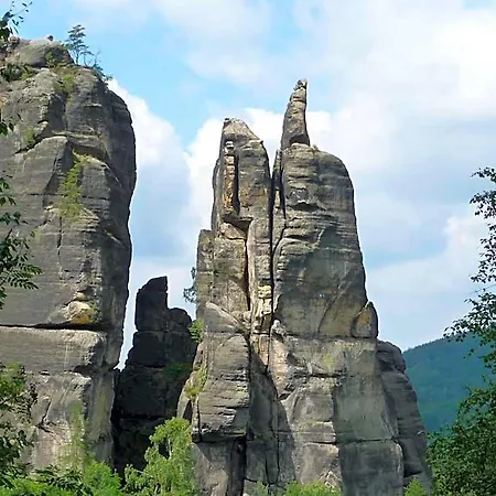 Panzió Am Weinberg Saechsische Schweiz Mittelndorf